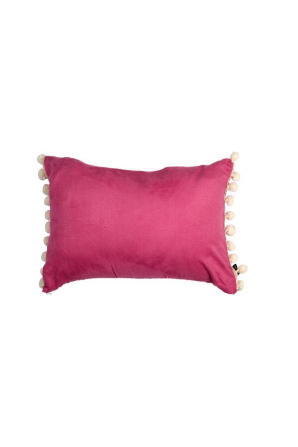 Fushcia Woven Pillow image 4