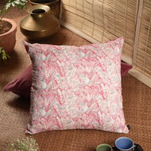 Liquid Pink Marble Stone Sham image 1