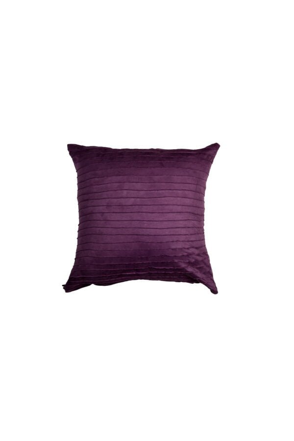 Royal Pintucked Purple Sham image 4