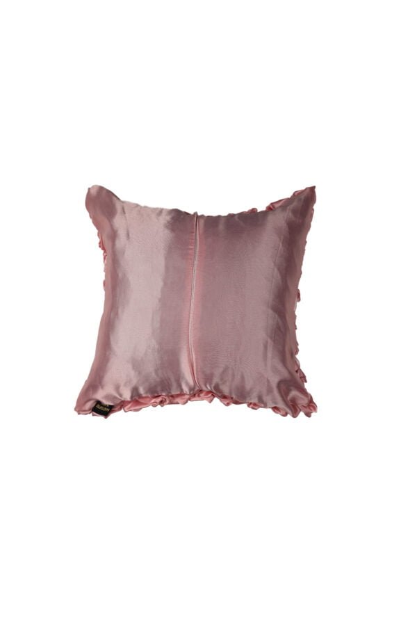 Blush Pink Rosette Cushion image 2