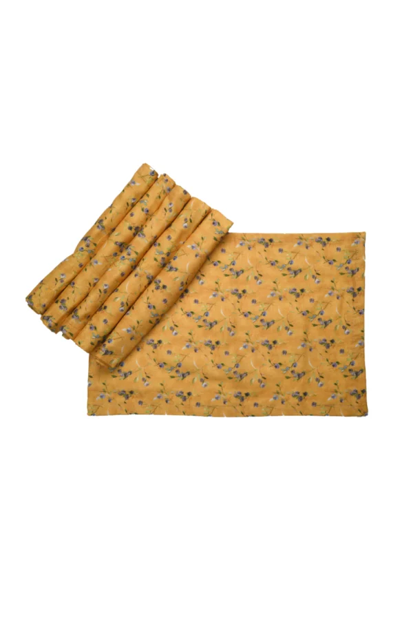 Margherita Yellow Runner _ Tablemats image 2