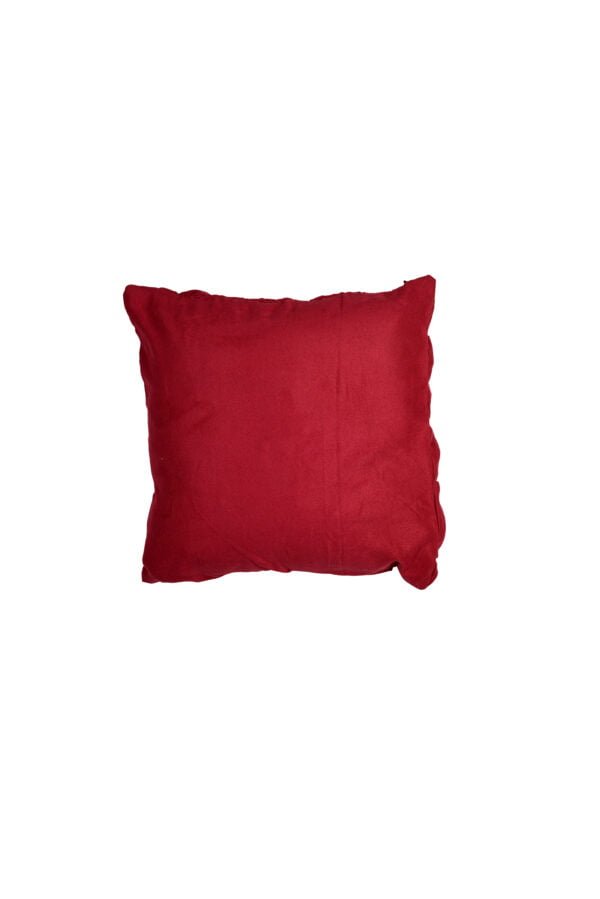 Red smocked Cushion image 3