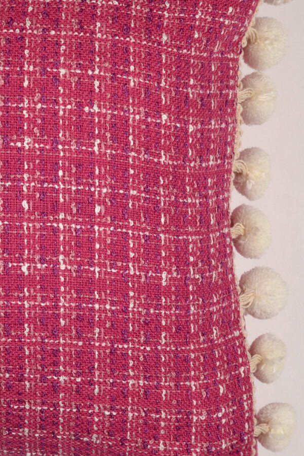 Fushcia Woven Pillow image 3