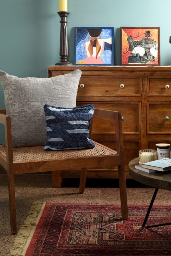 Denim Decor Cushion image 1