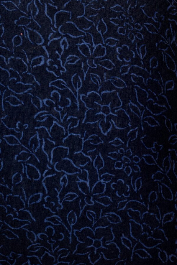 Cascades of Blue Botanical Knotted Sham image 2