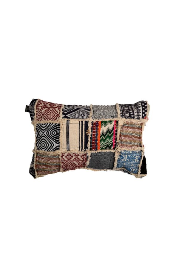 Multicolour Boho Lumbar Pillow image 4