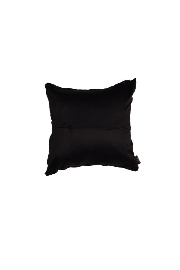 Black Raffia Cushion image 3