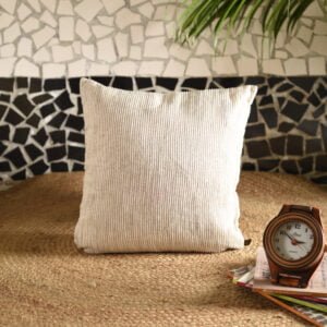 Elegant Pearl White Cushion image 1